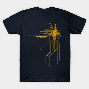 Gold Plated Heart IC T-Shirt